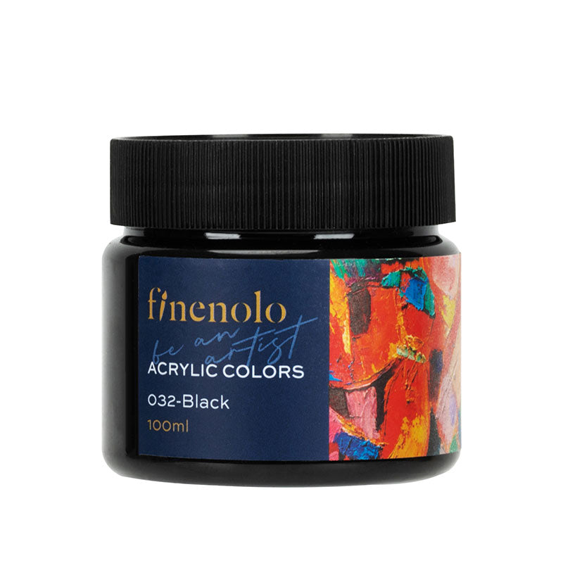 CULORI ACRILICE 100ML NEGRU FINENOLO DELI CULORI ACRILICE 100ML NEGRU FINENOLO DELI
